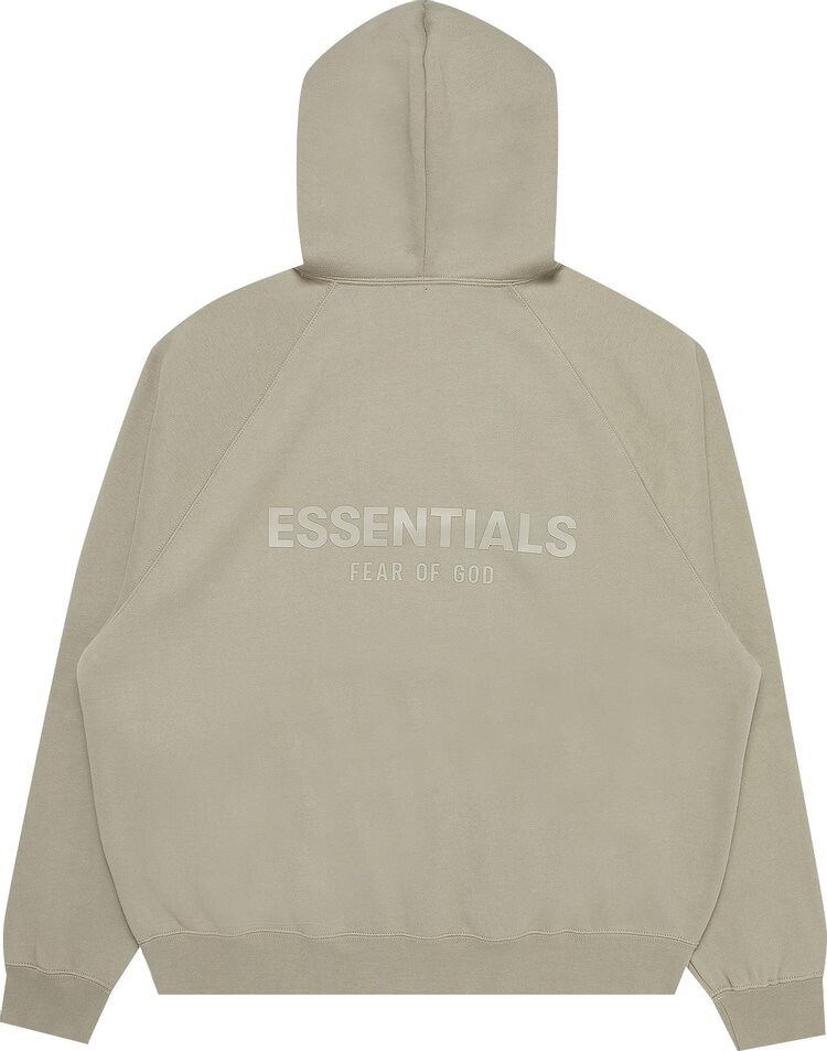 Худи Fear of God Essentials Pullover Hoodie 'Pistachio', зеленый — фото 3