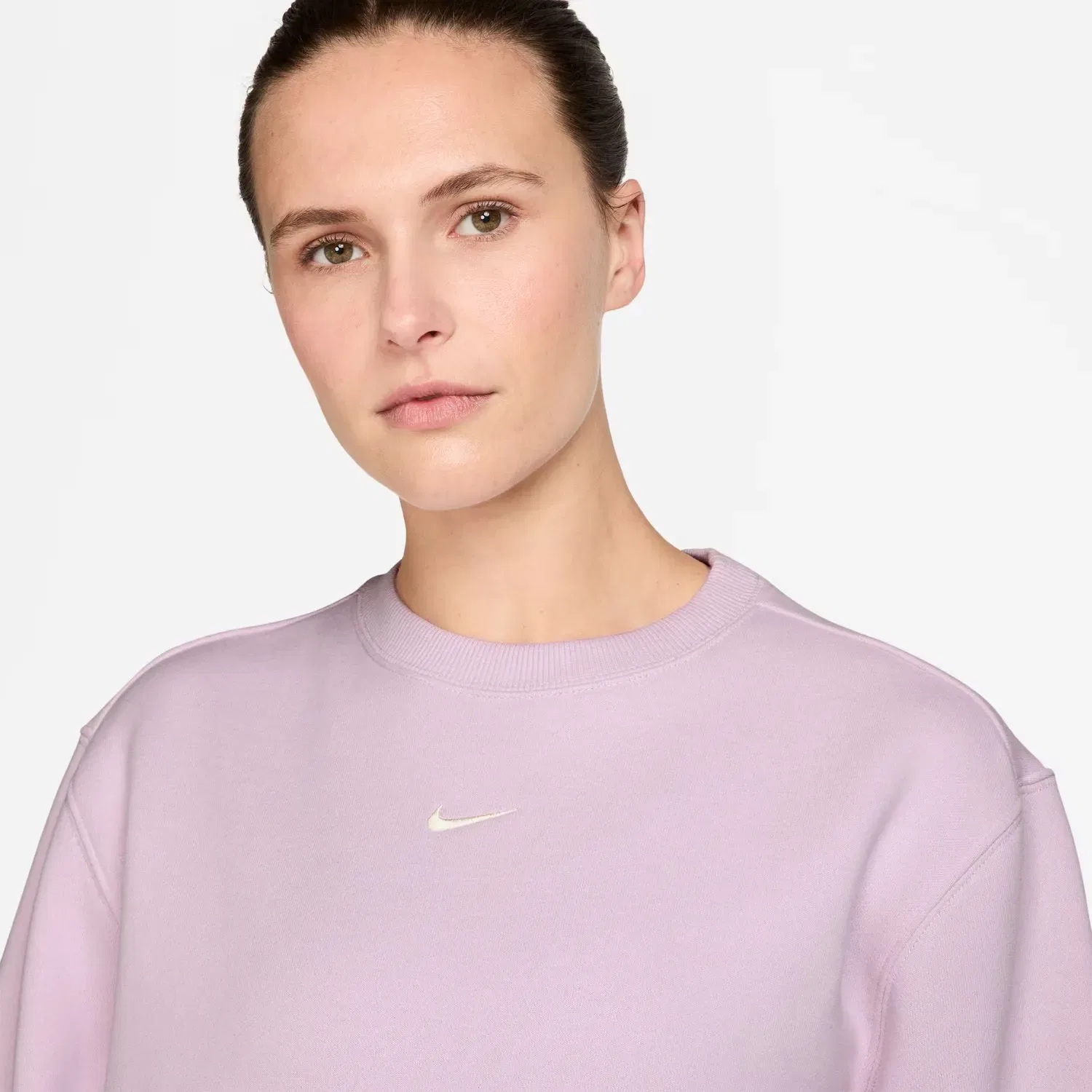 Женская футерная толстовка Nike, Morado — фото 3