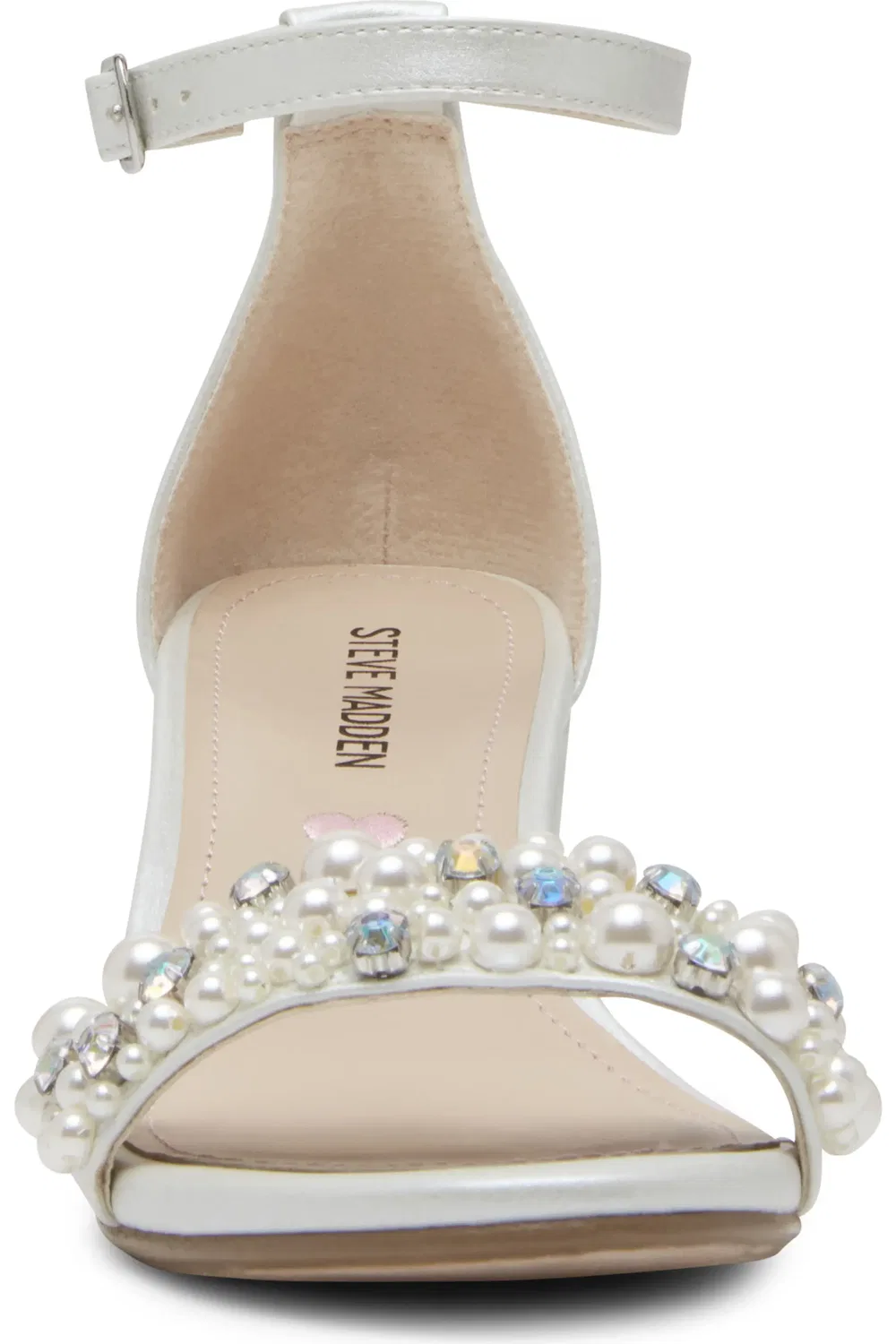 Детские сандалии с ремешком на щиколотке JCarrson Steve Madden, Pearl — фото 4