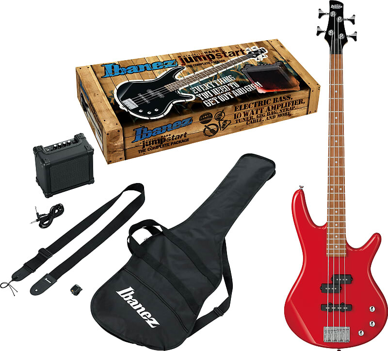 

Комплект бас-гитар Ibanez Jumpstart IJSR190N, красный IJSR190NRD