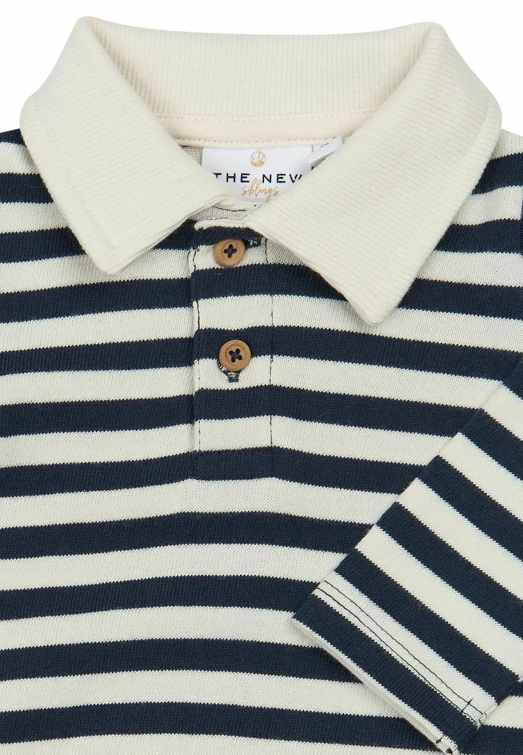 Комбинезон-Поло Tnsbvolker l_s - комбинезон The New Siblings, Navy Blazer Striped — фото 3