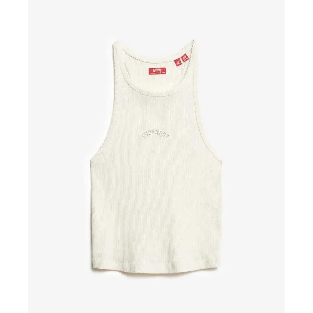 Женский топ с открытой спиной Essential Superdry, Weiss