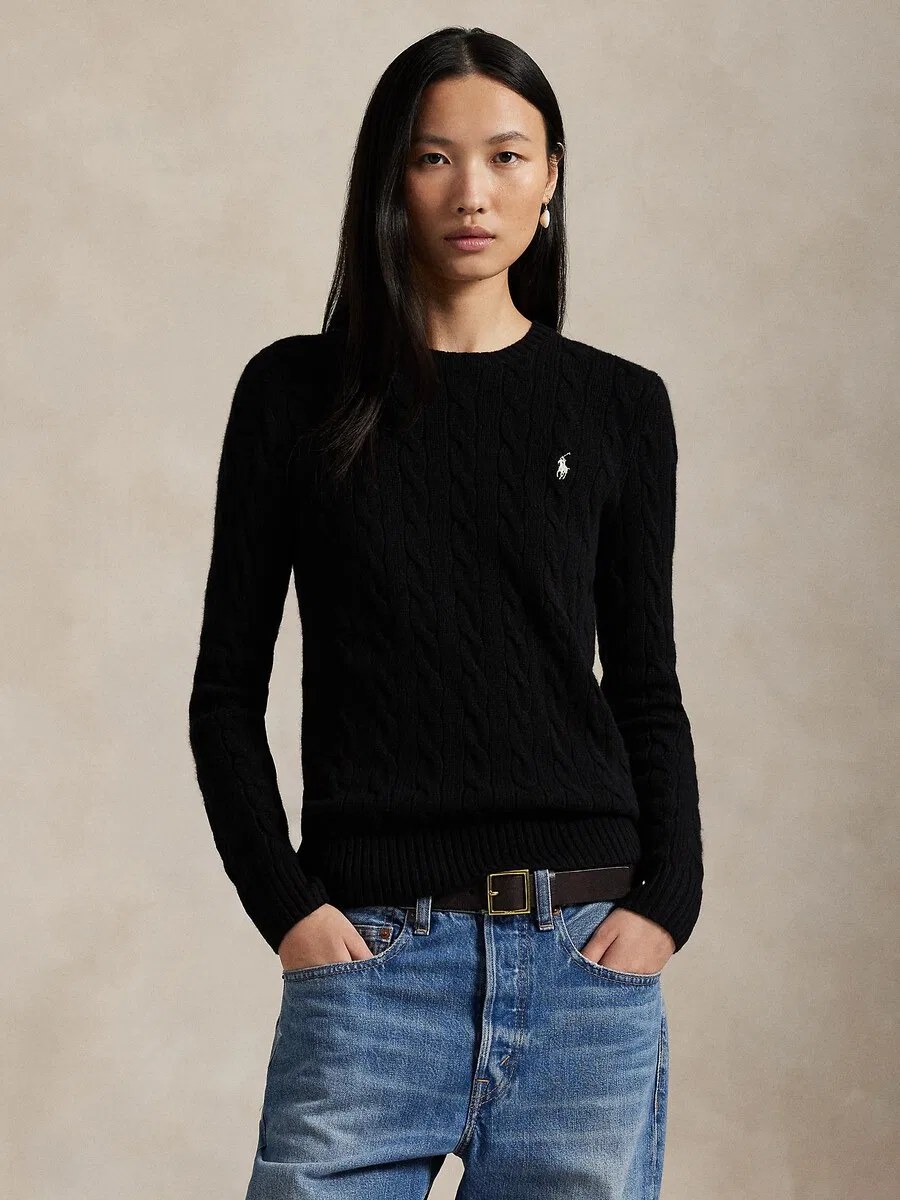 Свитер Ralph Lauren черного цвета — фото 2