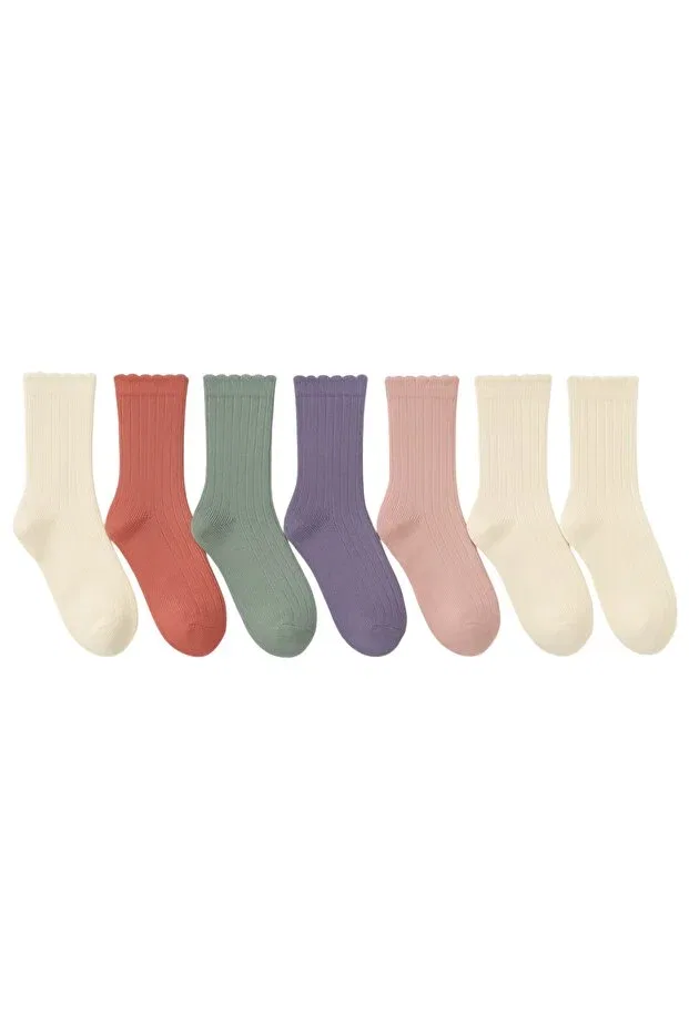 Детские носки хлопковые 7 шт. Basics Just Socks, Multicolor
