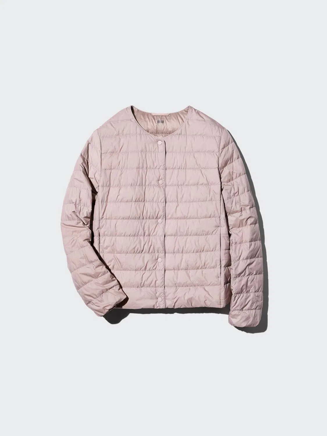Куртка легкая утепленная пуховая, Uniqlo, бежевый — фото 2