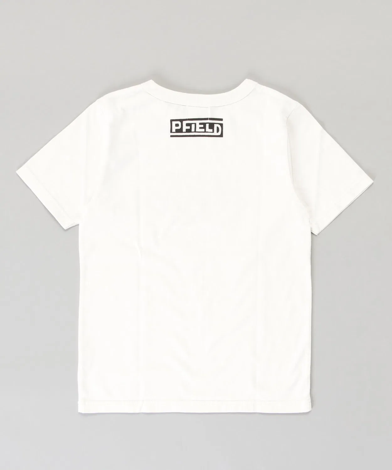 Детская футболка с принтом Inspiration Logo P.FIELD, Off White — фото 2