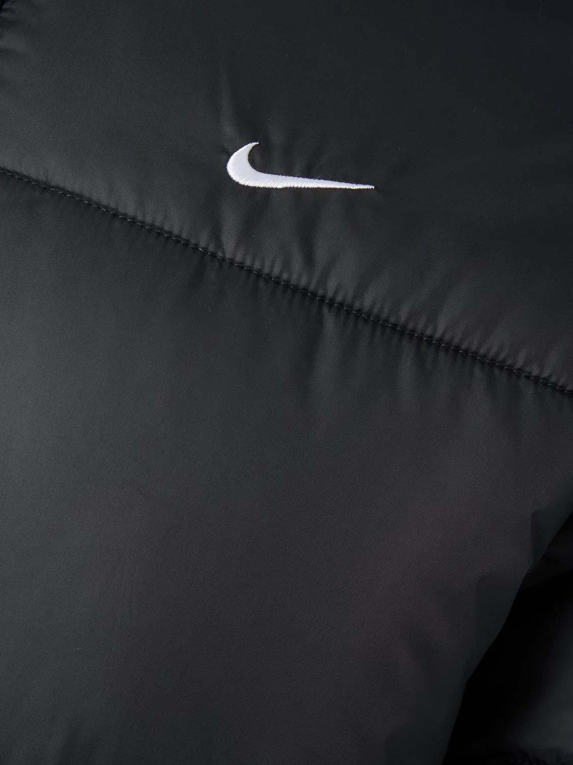 Детская зимняя куртка с капюшоном Nike, черный — фото 3