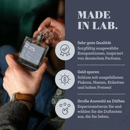 Парфюмерная вода мужская Made In Lab, 100 мл