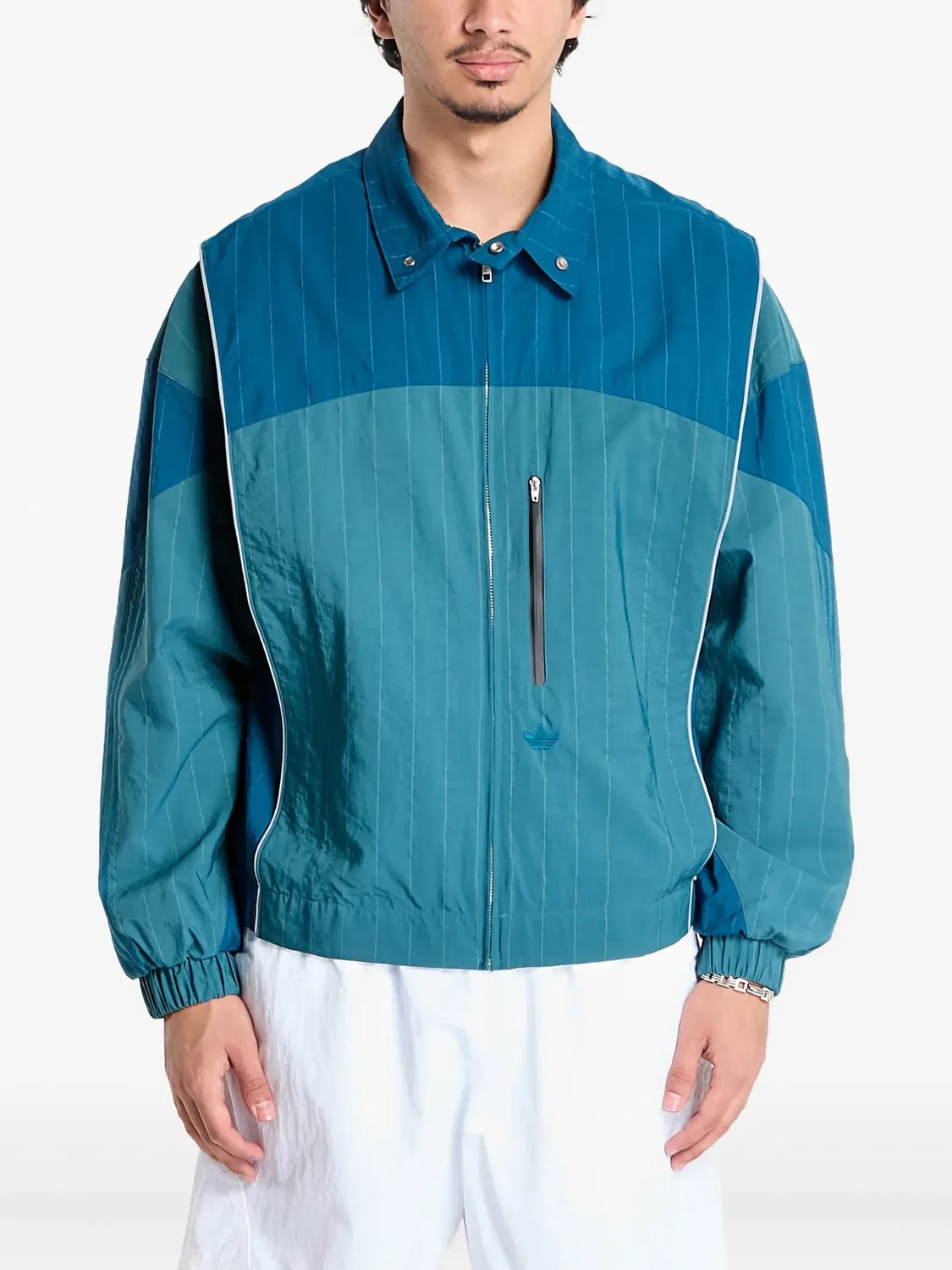 Куртка с полосами Adidas, синий