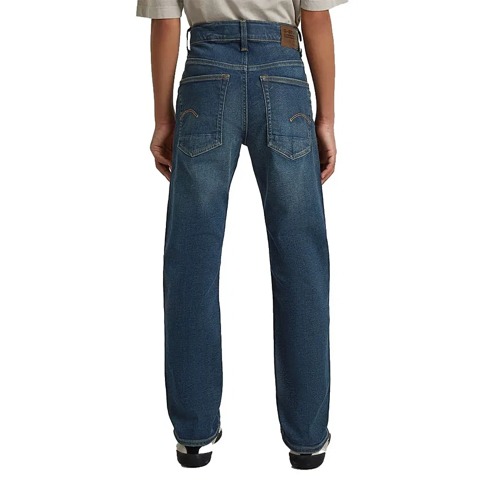 Детские джинсы прямые зауженные G-Star 3301 Straight Tapered Fit D29644-01, Blue — фото 2