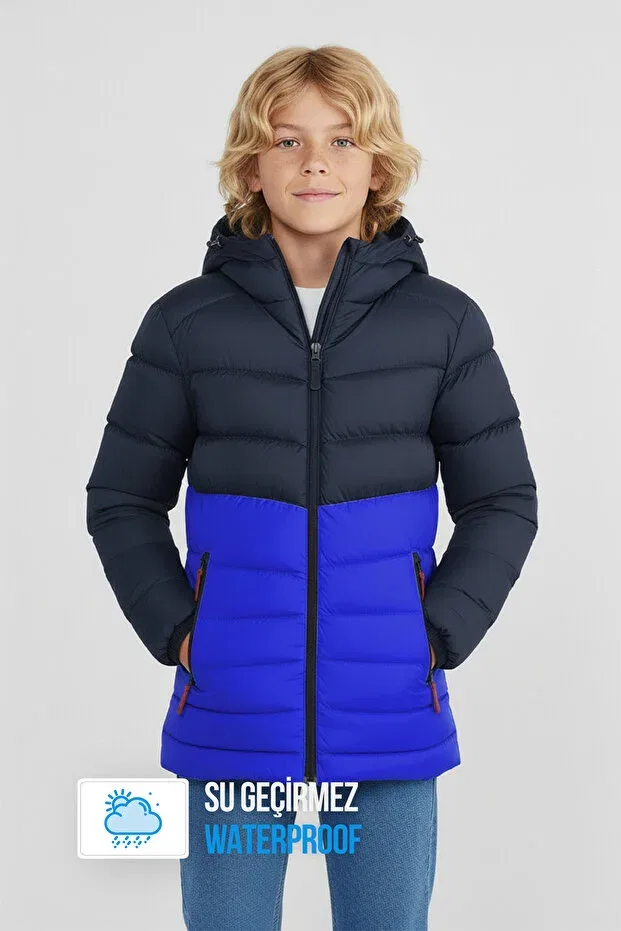 Детское пальто для девочек с капюшоном Qawwa, Saks