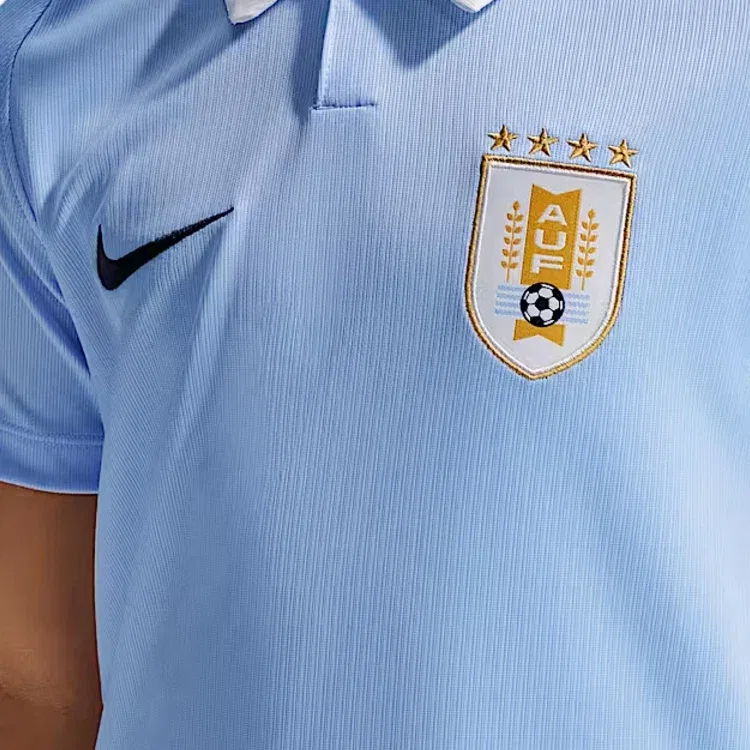 Детская футболка Nike Uruguay 2026 Stadium Home Dri-FIT Soccer Replica Jersey, синий — фото 3