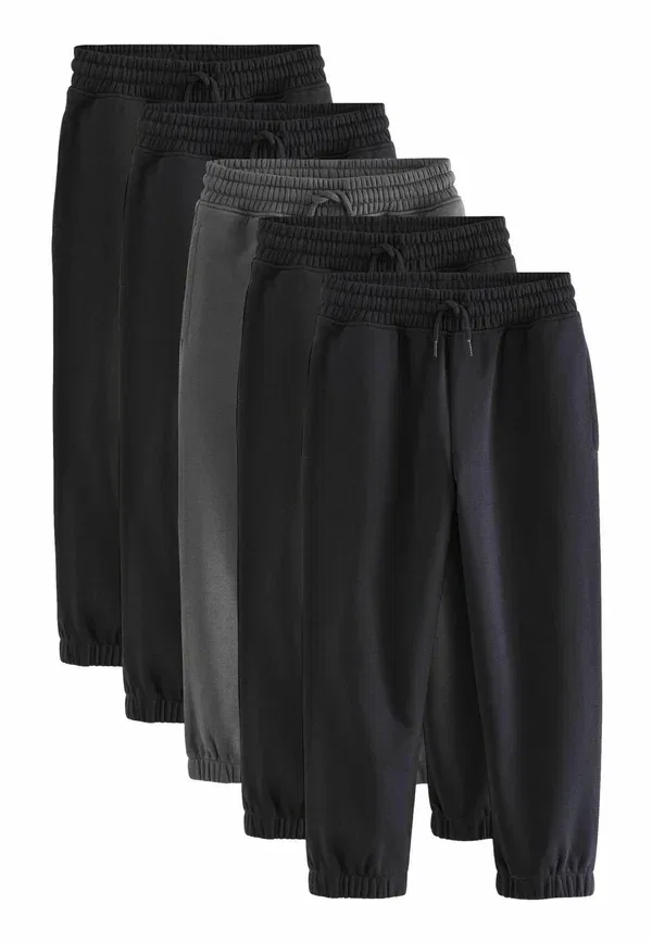 Комплект из 5 брюк спортивных Regular Fit Next, черный