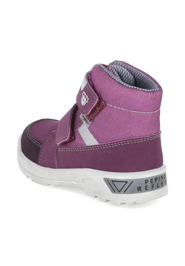 Пинетки с теплой подкладкой Unisex baby shoes Pepino, Purple, фиолетовый — фото 4