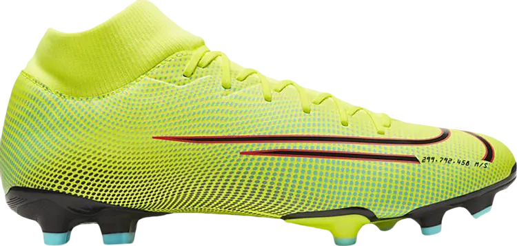 

Бутсы Nike Mercurial Superfly 7 Academy MDS MG 'Lemon Venom Aurora', желтый