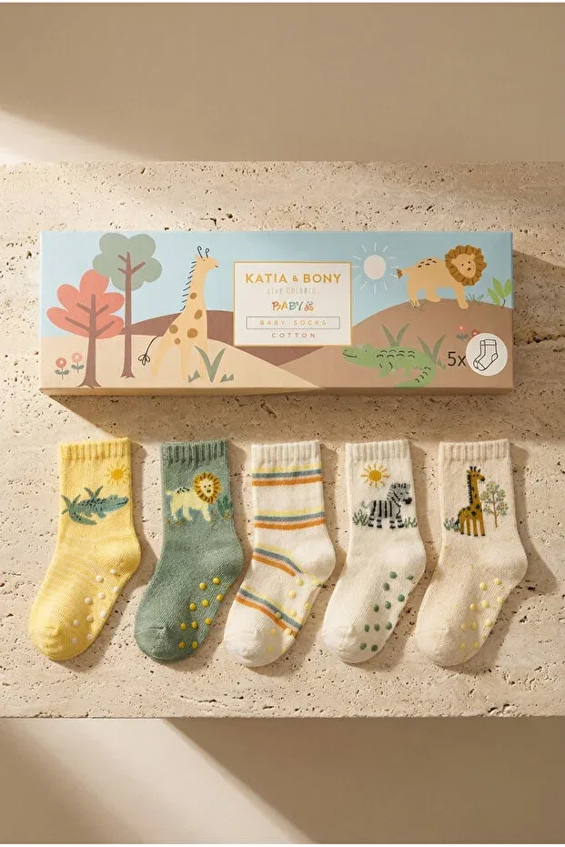 Детские носки с принтом Katia&Bony, Patterned