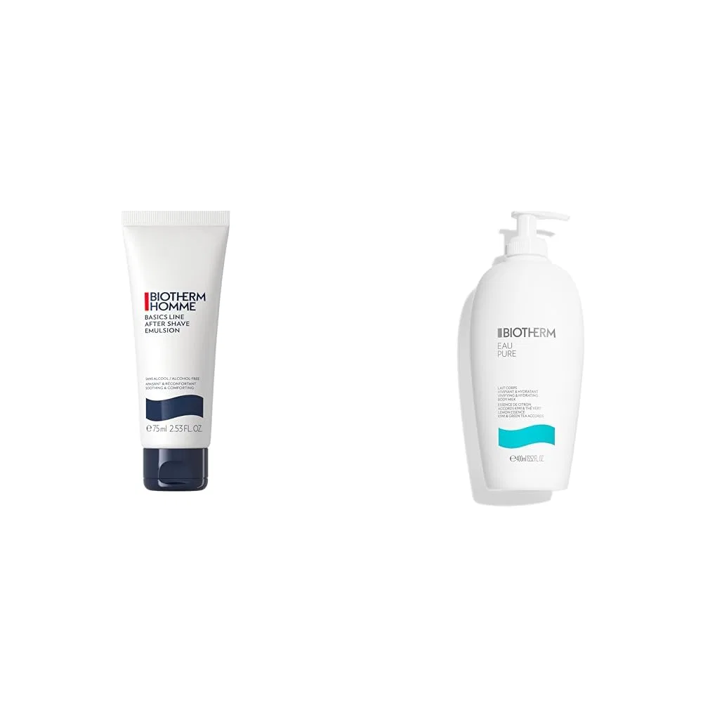 Успокаивающий бальзам + Молочко для тела BIOTHERM, набор 475 мл