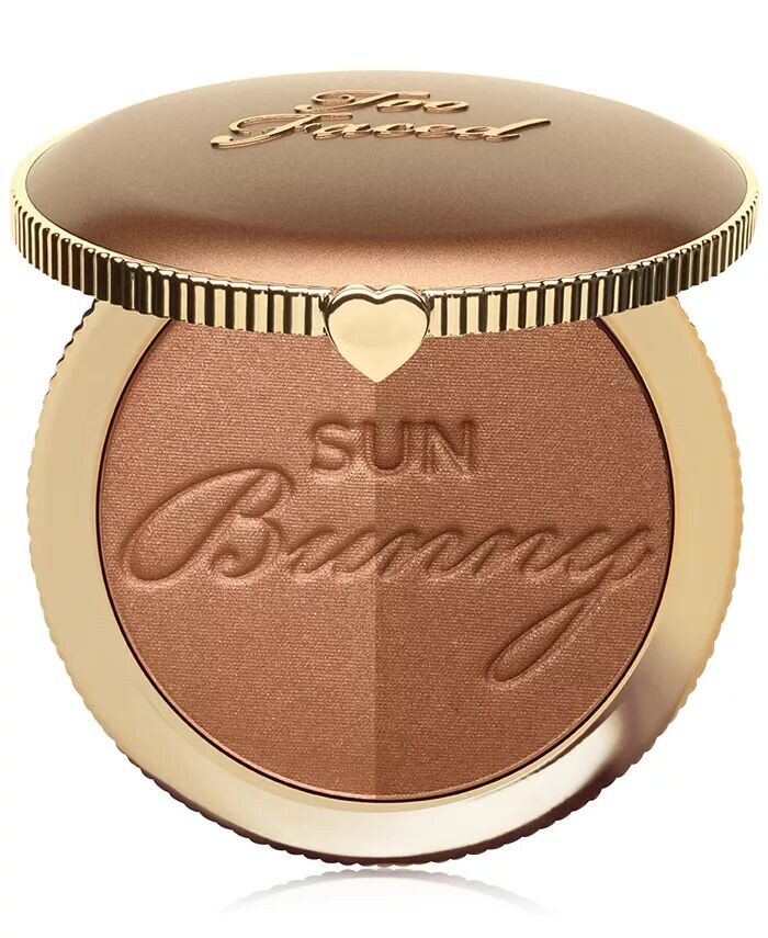 

Sun Bunny Radiant Duo-Tone Sunkissed Пудровый бронзатор Too Faced, цвет Bronzer