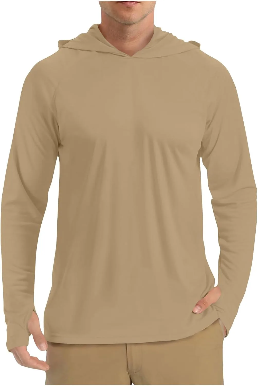 

Мужская толстовка с капюшоном UPF 50+ для защиты от солнца, с длинным рукавом, быстросохнущая Xiaojmake