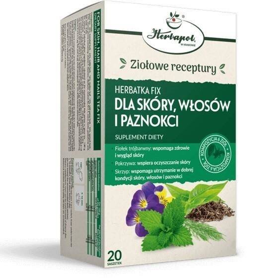 

Чай Herbapol Fix для кожи, волос и ногтей Herbapol Kraków