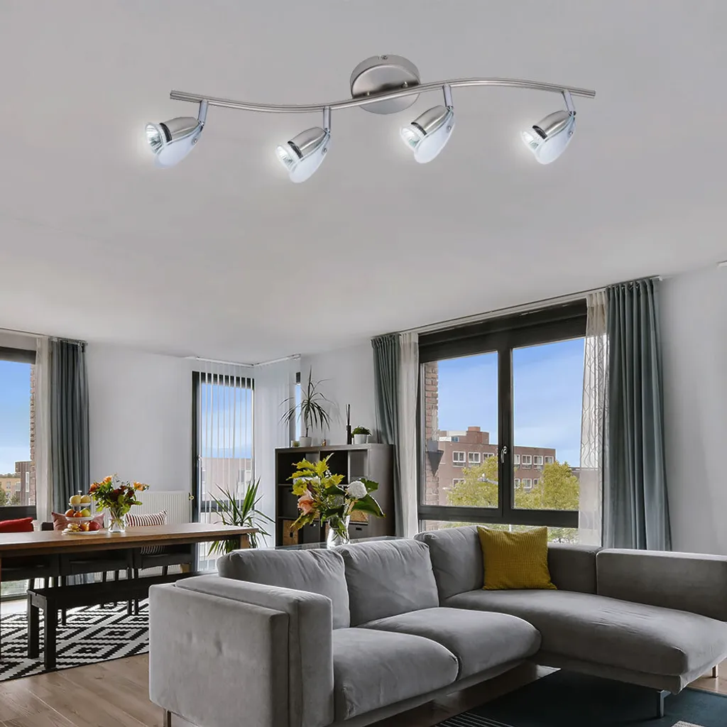 

Потолочный светильник Globo Lighting, серебряный
