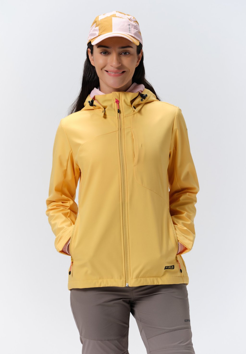 

Куртка из мягкой ткани BURNET Icepeak, желтый