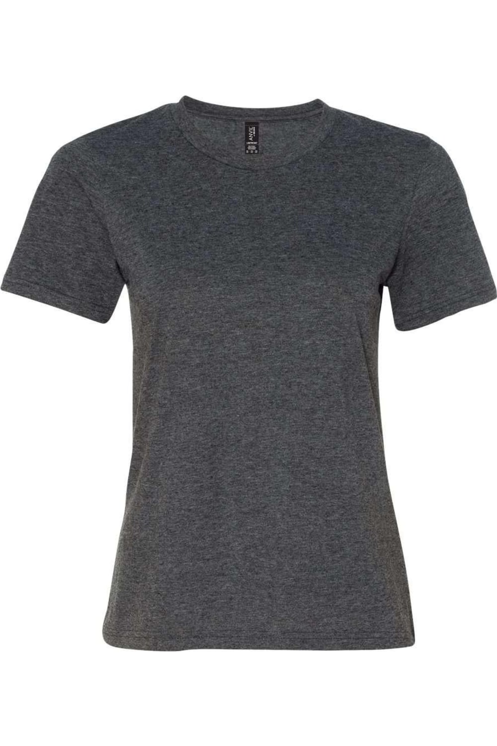 

Легкая женская футболка Gildan Softstyle, цвет dark heather