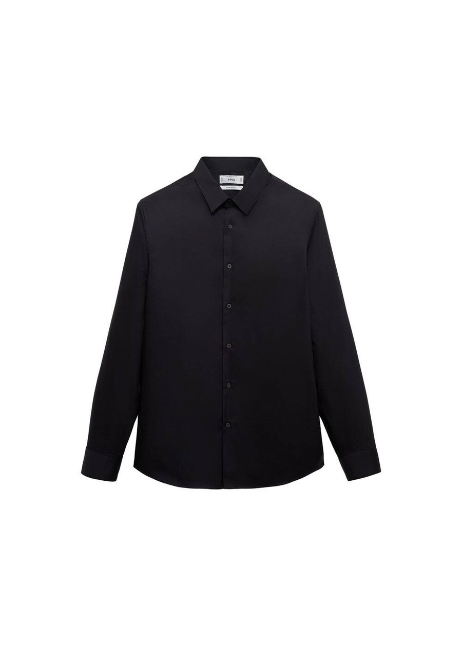 

Рубашка Slim Fit на пуговицах MANGO MAN Emotion, Black
