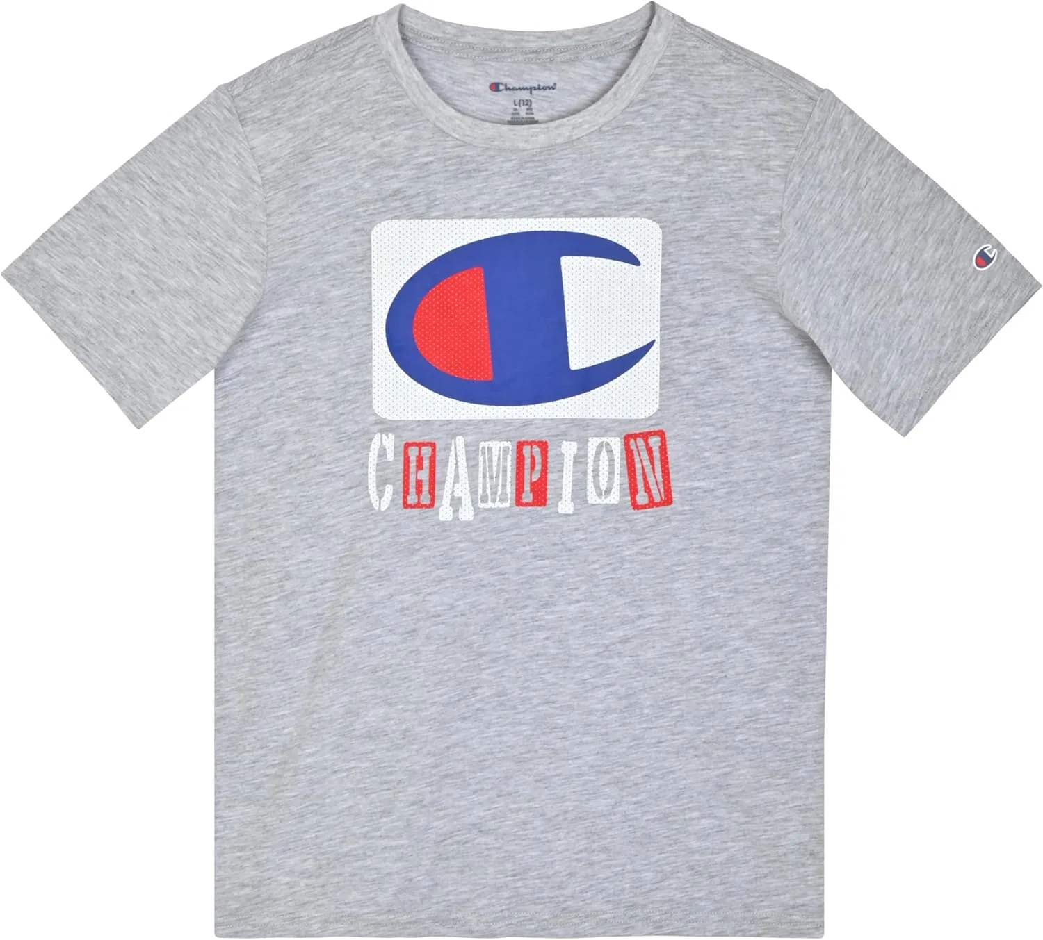 Детский спортивный костюм Champion, 3 предмета, серо-голубой с Zip — фото 3
