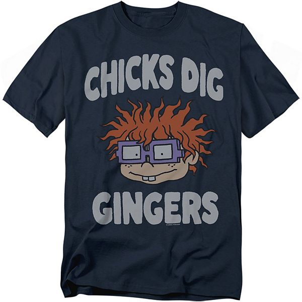 

Футболка с принтом Rugrats Chicks Dig Gingers Licensed Character