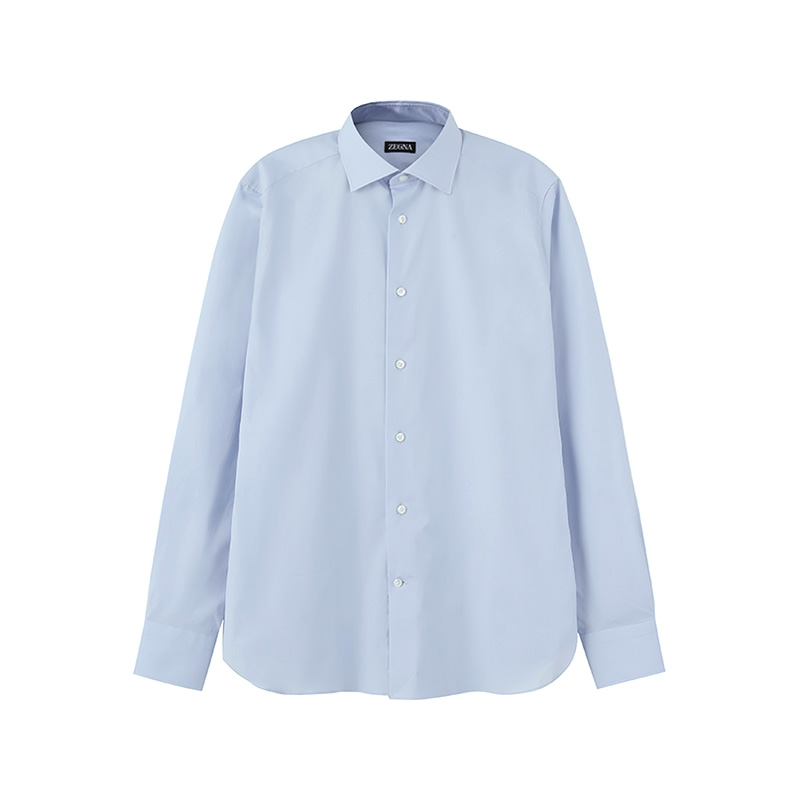 

Ermenegildo Zegna Мужская рубашка светло-голубого цвета