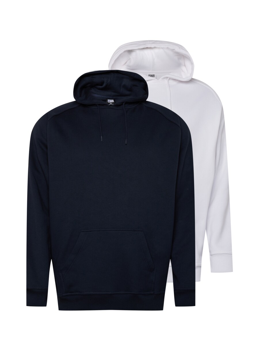 

Толстовка Urban Classics Blank, цвет Navy/White