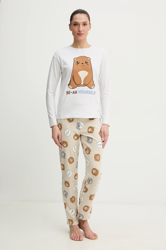 

Пижама United Colors of Benetton, серый