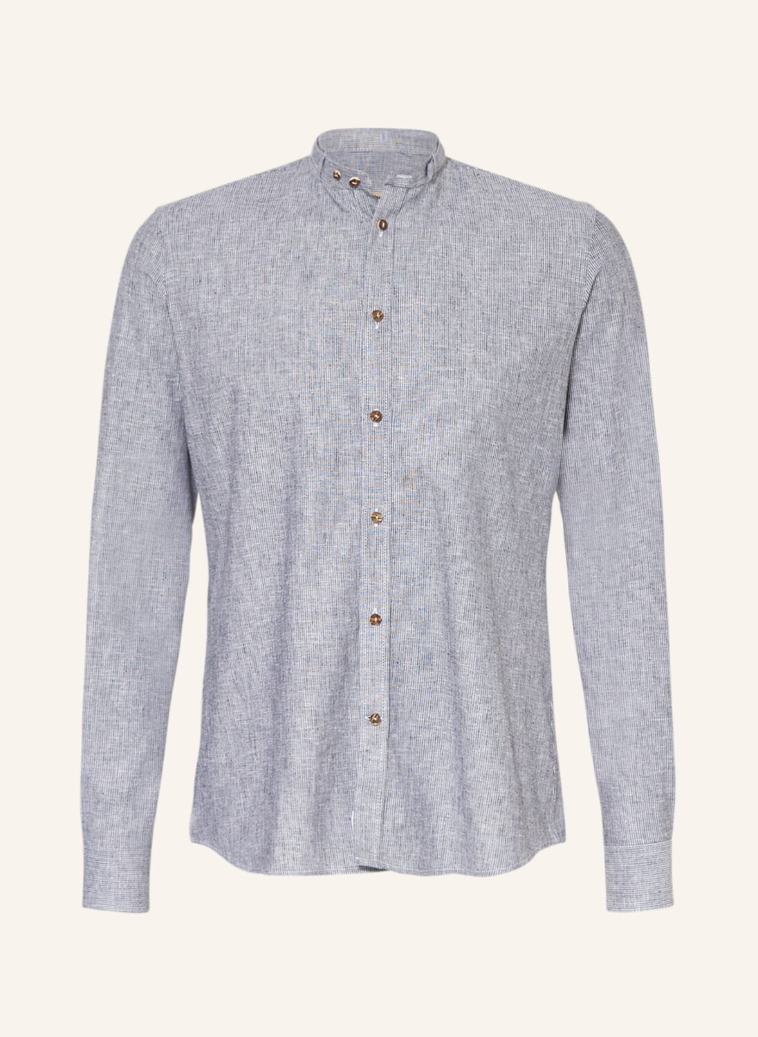 

Рубашка Gottseidank LENZ Slim Fit, темно-серый