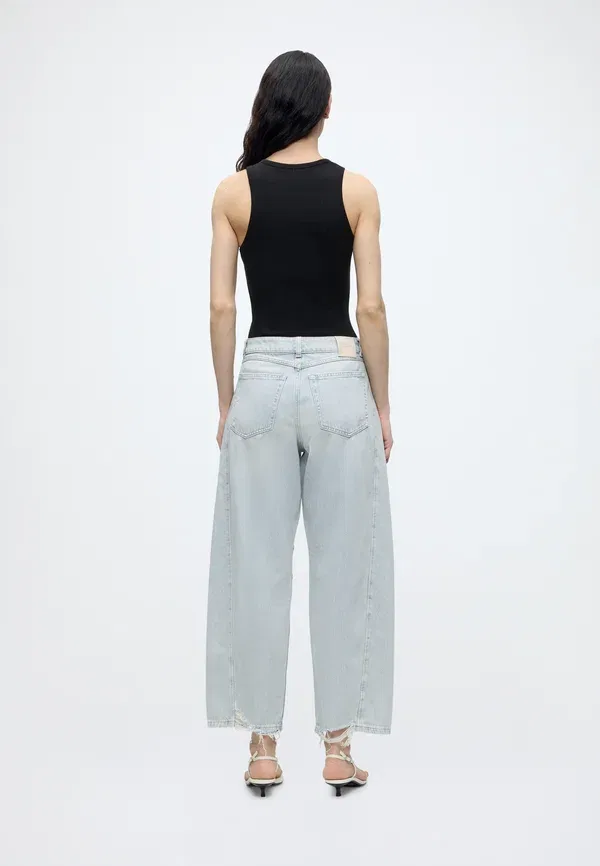 Джинсы свободные C baloon hr 1.0 loose jeans Boss, ярко-синий — фото 3