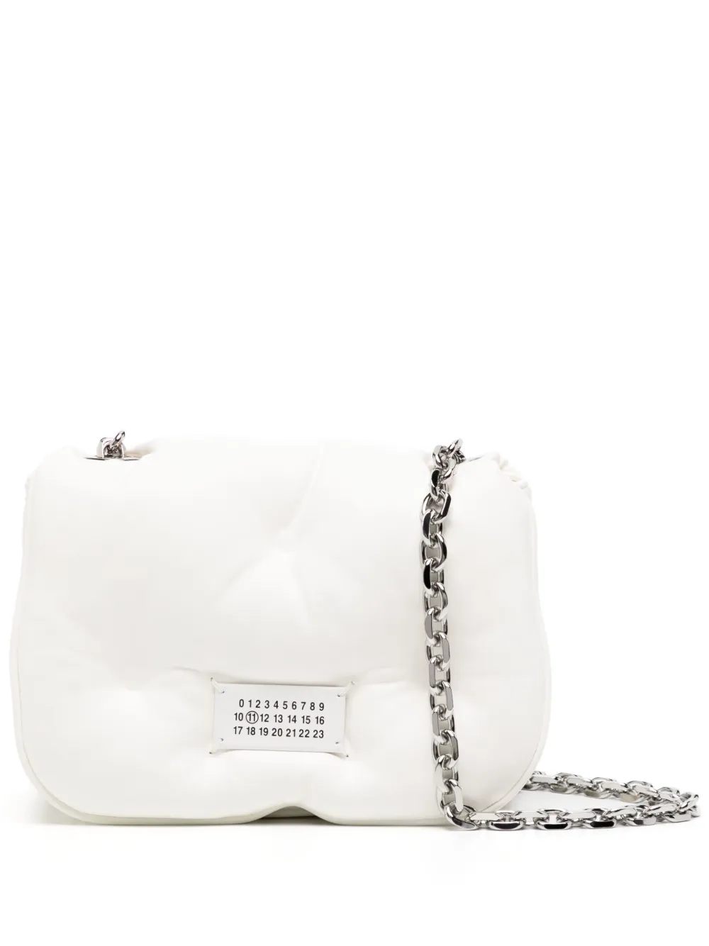 

Маленькая сумка на плечо Glam Slam Flap MAISON MARGIELA, белый