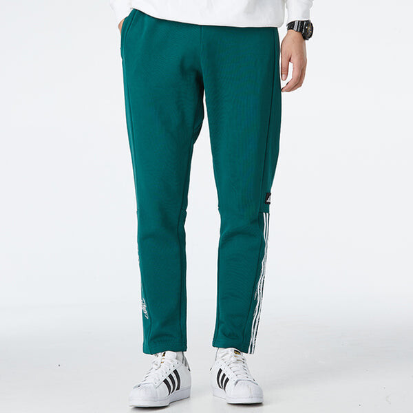 Спортивные штаны adidas Ub Pnt Wv Deco Fleece Stay Warm Slim Fit Sports Pants Green, зеленый — фото 2