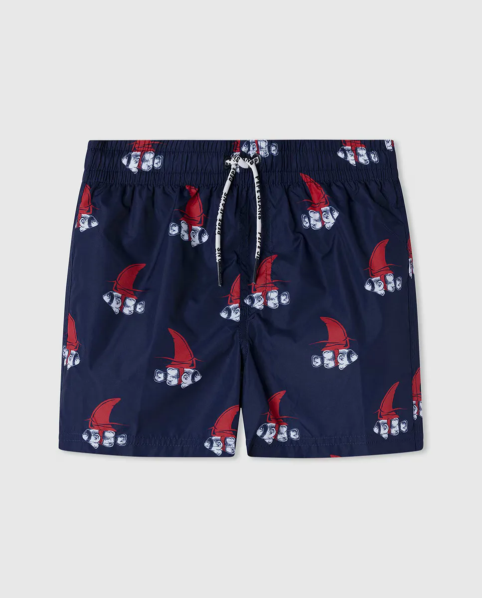 

Купальник для мальчика-рыбки Pepe Jeans, тёмно-синий