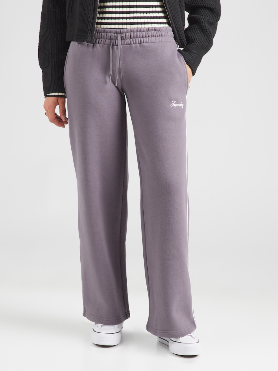 Брюки свободного кроя Superdry Country Club, Basalt Grey — фото 2