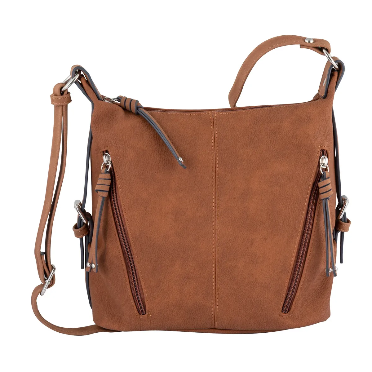 

Сумка через плечо TOM TAILOR "CAIA Cross Bag M" с красивыми деталями, цвет Cognac