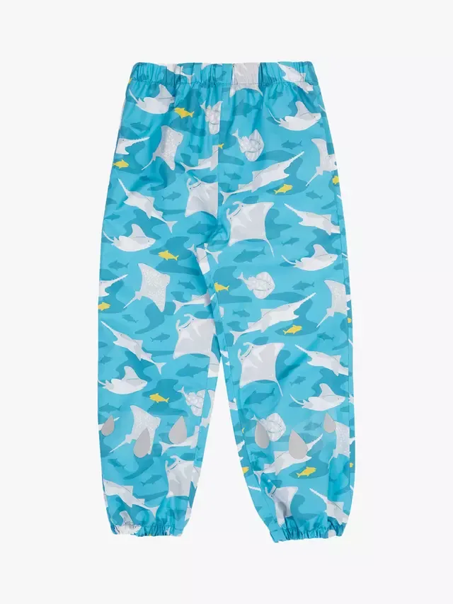 Детские водонепроницаемые брюки Rain Or Shine Ray, цвет Тропические лучи Frugi