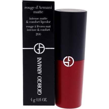 

Матовая губная помада Giorgio Armani Rouge d'Armani № 200 телесно-коричневого цвета 4 г Emporio Armani