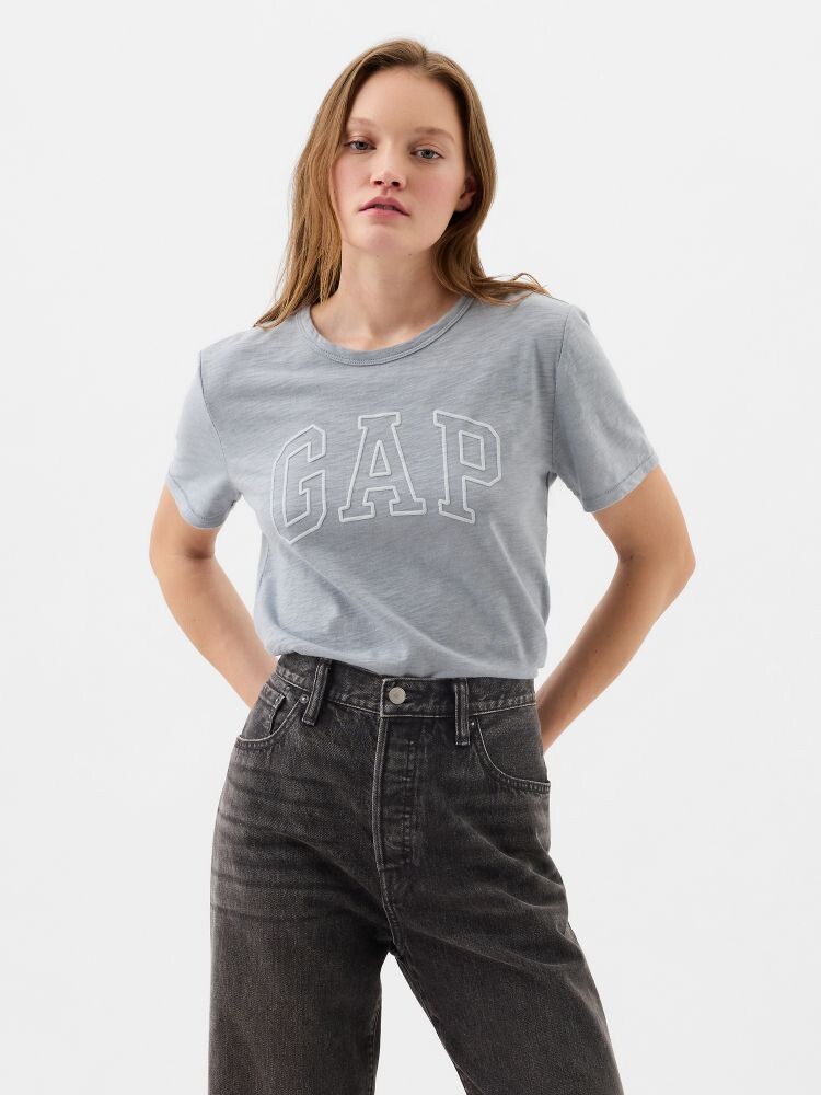 

Футболка с логотипом Gap, серый