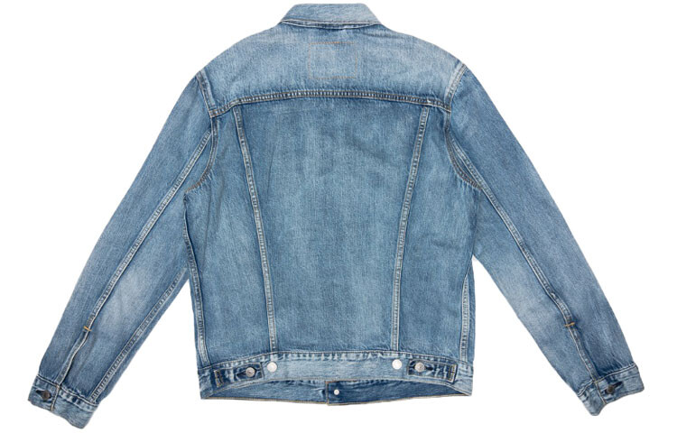 Джинсовая куртка мужская светло-синяя Levi’S, светло-голубой — фото 2