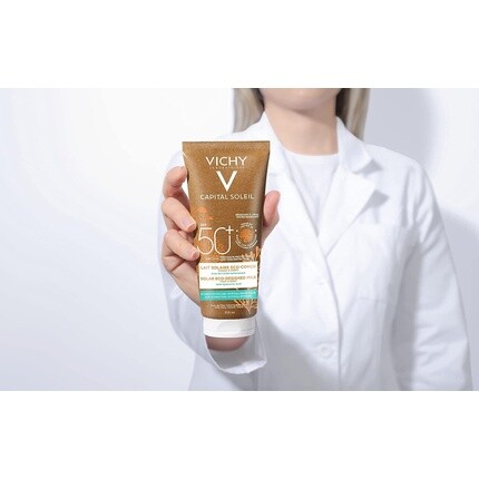 Capital Soleil Солнечное экологически чистое молочко SPF50+ 200 мл, Vichy — фото 3