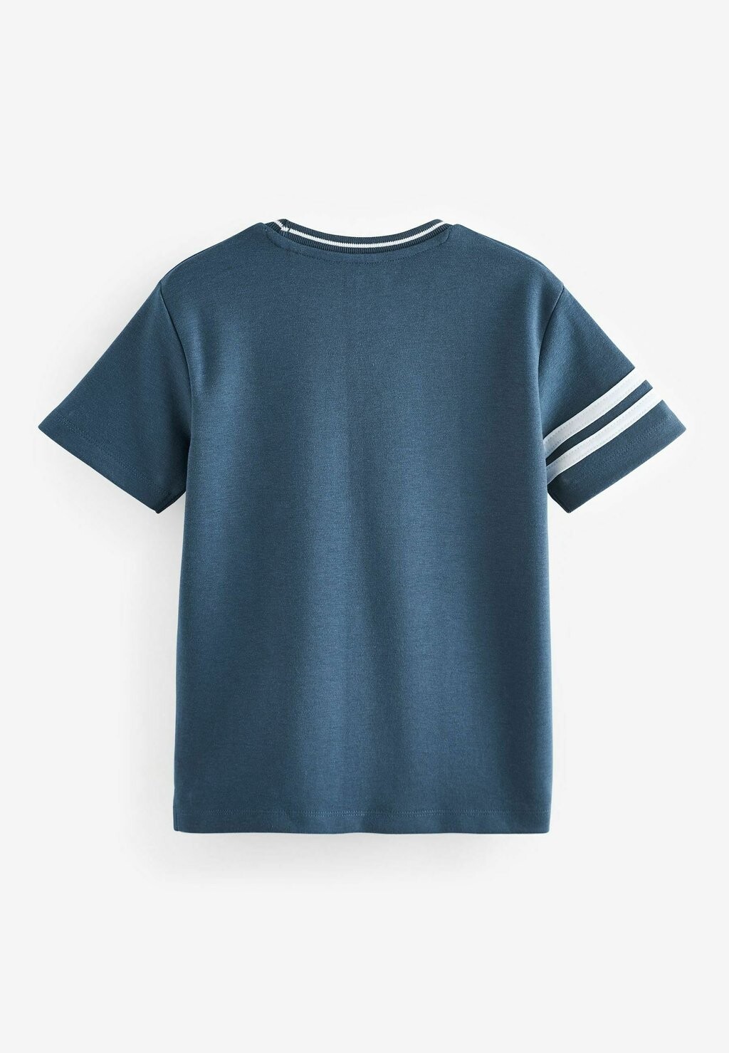 

Футболка с принтом SHORT SLEEVE VARSITY REGULAR FIT Next, синий