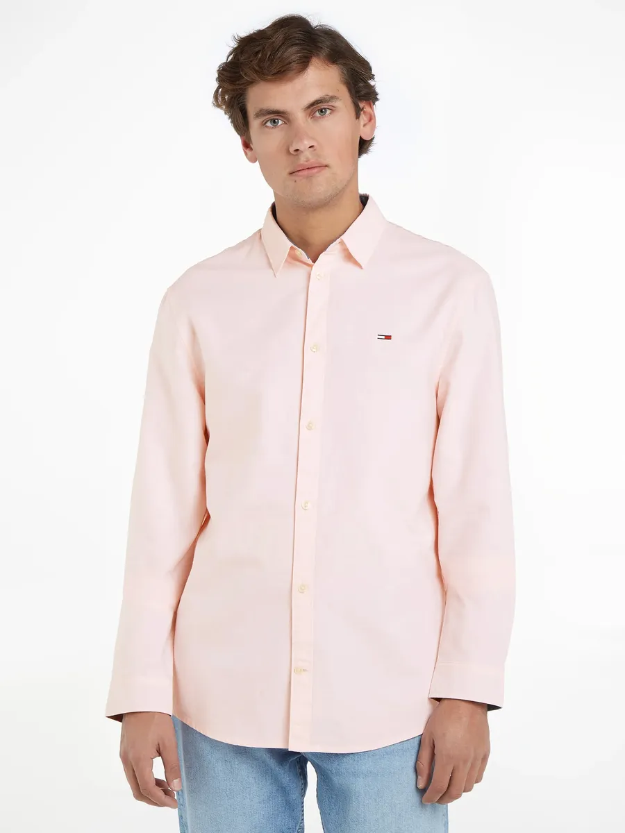 

Рубашка с длинными рукавами Tommy Jeans "TJM CLASSIC OXFORD SHIRT", розовый