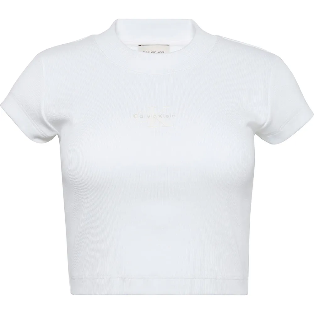 

Футболка с коротким рукавом Calvin Klein Jeans Monogram Baby, белый