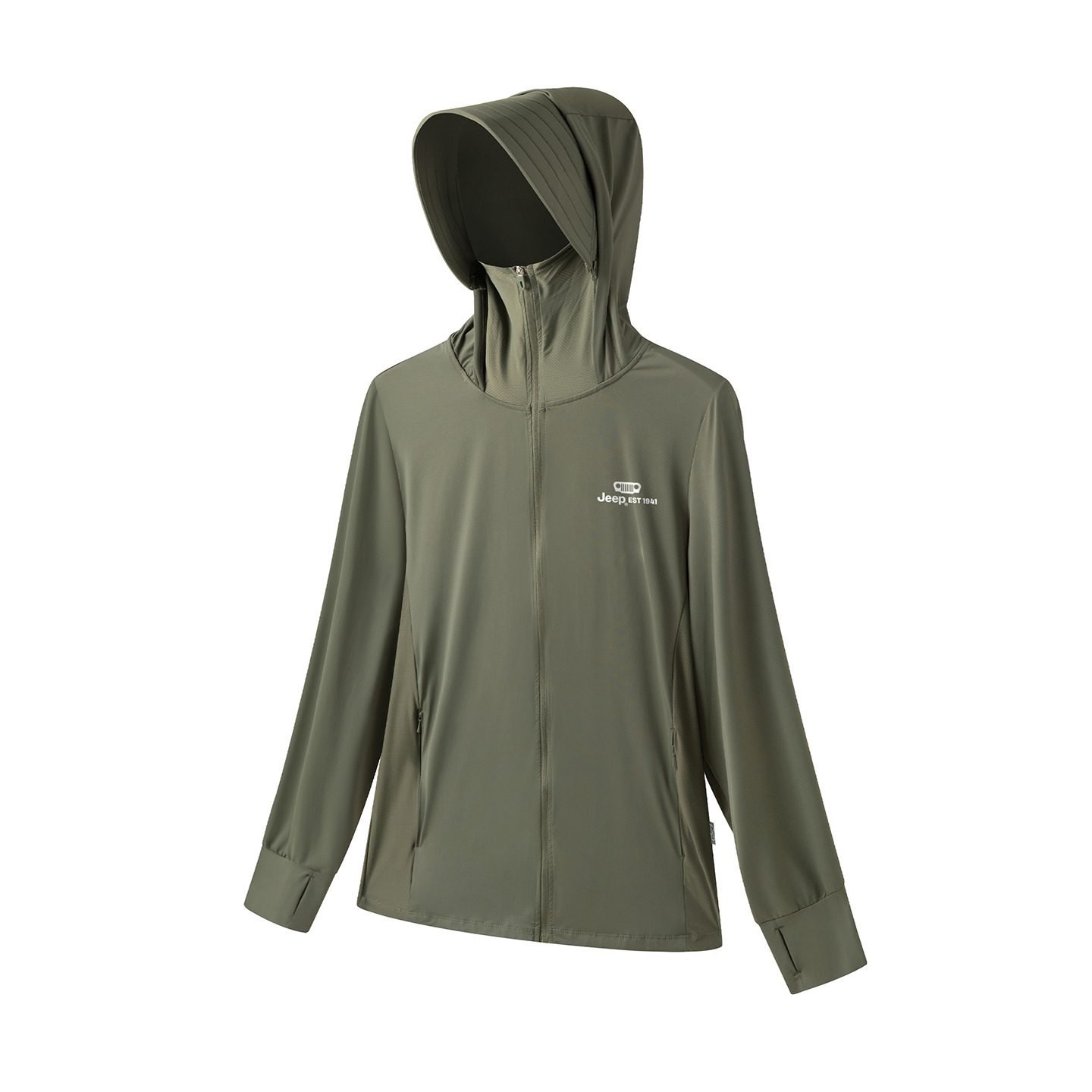 

Одежда для защиты от солнца Unisex Jeep, army зеленый