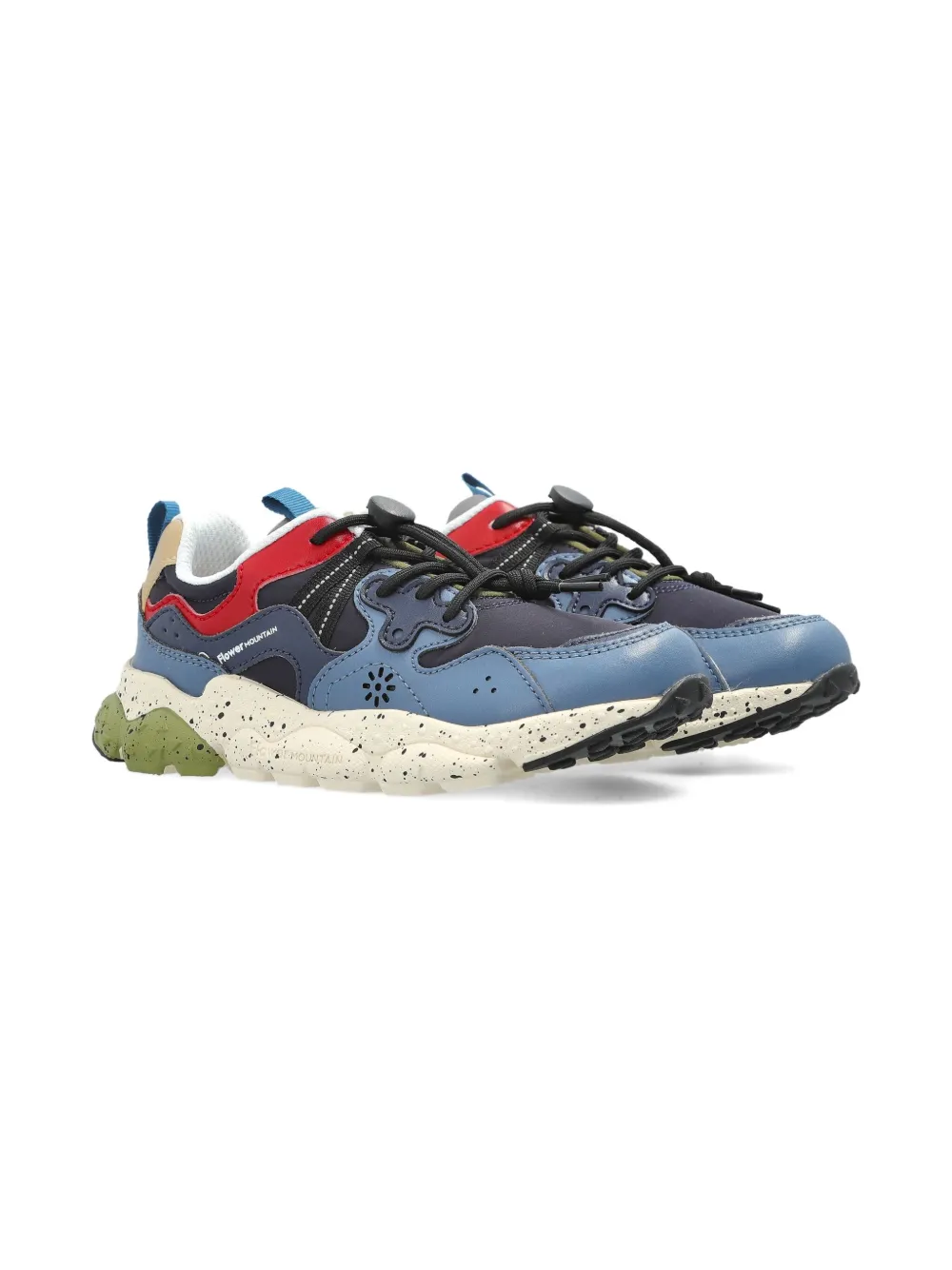 

Кроссовки Yamano 3 на шнуровке Flower Mountain Kids, синий